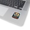 Halloween Sticker - 'I'm Just Here For The Brains' 2-inch Glossy Finish