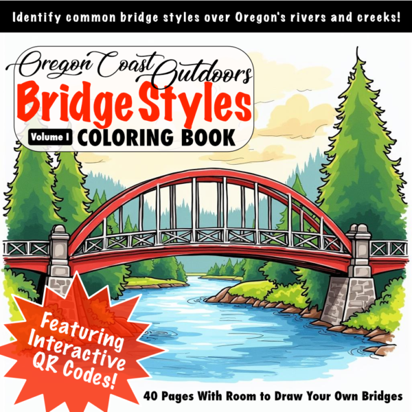 Identify Oregon's Common Bridges with Our Coloring Book