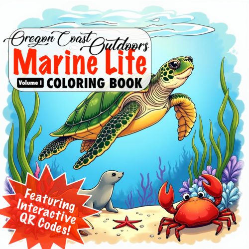 Discover Oregon Coast Marine Life with Our Coloring Book