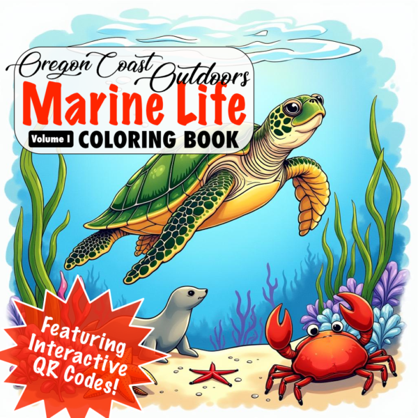 Discover Oregon Coast Marine Life with Our Coloring Book