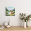 Charming Girly Deer Canvas Art - Oregon Dreamscape