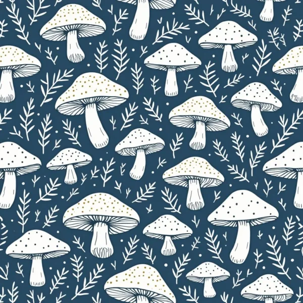 Coastal Mushroom Pattern II